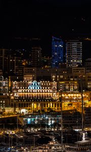 Preview wallpaper night city, city, lights