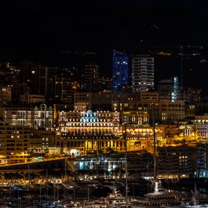 Preview wallpaper night city, city, lights