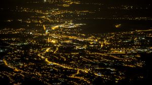 Preview wallpaper night city, lights, city, dark