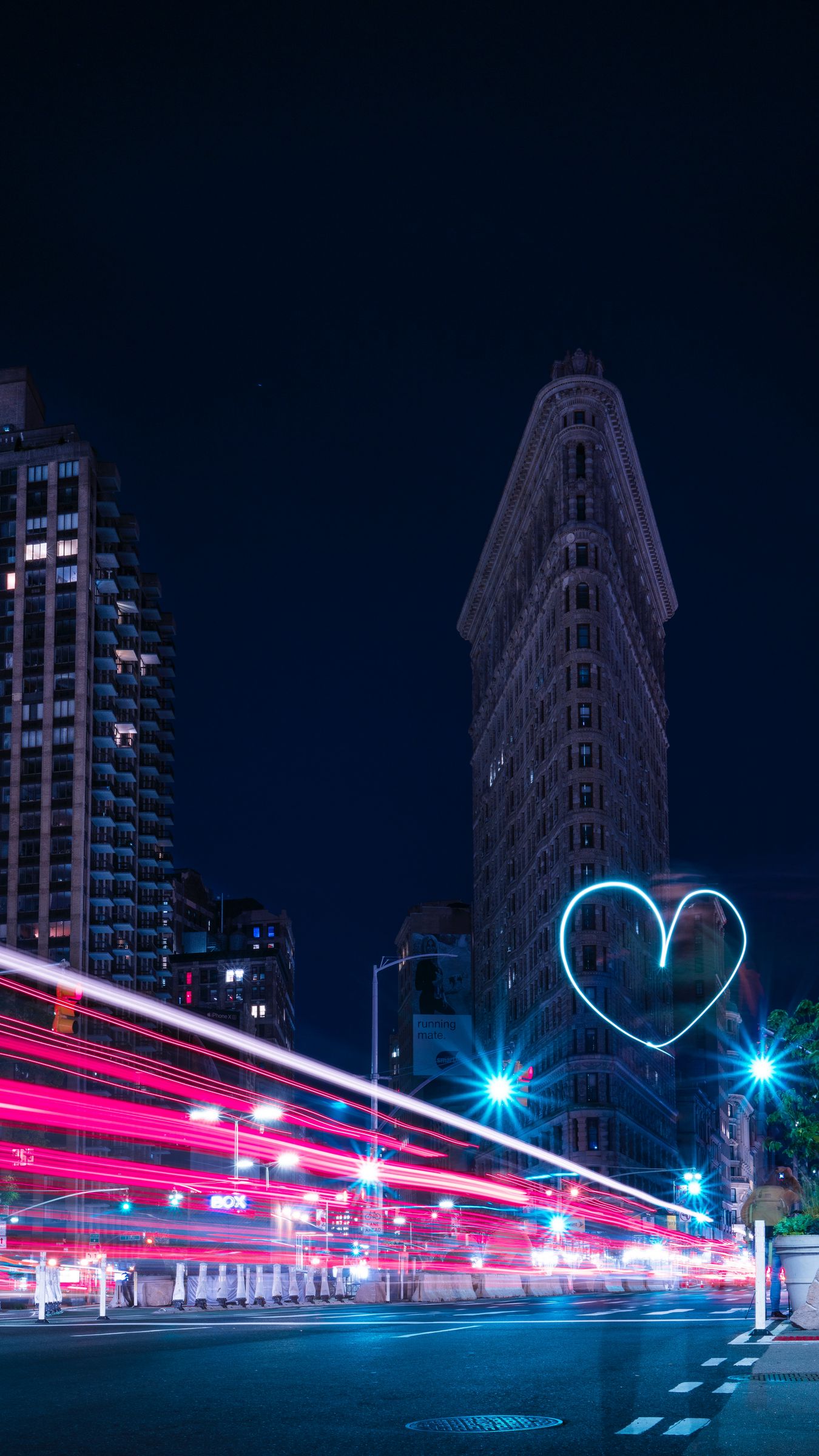 Valentines Day at the WaMu Tower  Lovecore aesthetic Picture collage  wall Night aesthetic