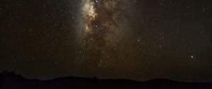 Preview wallpaper night, nebula, stars, starry sky