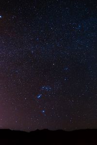 Preview wallpaper night, sky, stars, constellations, astronomy, universe, space