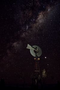 Preview wallpaper night, starry sky, sign, stars