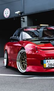 Preview wallpaper nissan 200sx, nissan, sports car, tuning