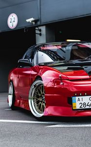 Preview wallpaper nissan 200sx, nissan, sports car, tuning