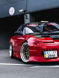 Preview wallpaper nissan 200sx, nissan, sports car, tuning