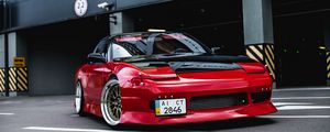 Preview wallpaper nissan 200sx, nissan, sports car, tuning