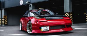 Preview wallpaper nissan 200sx, nissan, sports car, tuning