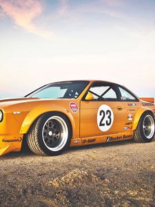 Preview wallpaper nissan 240sx, rocket bunny, side view