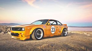 Preview wallpaper nissan 240sx, rocket bunny, side view