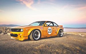 Preview wallpaper nissan 240sx, rocket bunny, side view