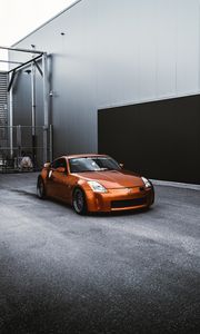 Preview wallpaper nissan 350z, nissan, sports car, car, headlights