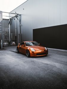 Preview wallpaper nissan 350z, nissan, sports car, car, headlights