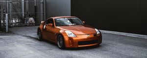 Preview wallpaper nissan 350z, nissan, sports car, car, headlights