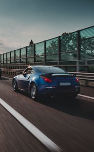 Preview wallpaper nissan 350z, nissan, sports car, car, movement