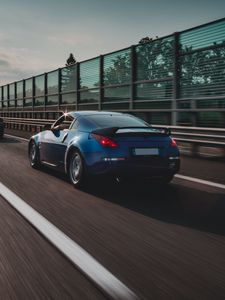 Preview wallpaper nissan 350z, nissan, sports car, car, movement