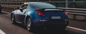 Preview wallpaper nissan 350z, nissan, sports car, car, movement