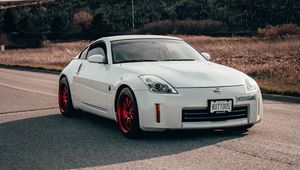 Preview wallpaper nissan 350z, nissan, sportscar, car