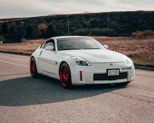 Preview wallpaper nissan 350z, nissan, sportscar, car