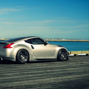 Preview wallpaper nissan, 370z, jdm, side view