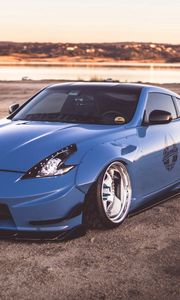 Preview wallpaper nissan 370z, tuning, side view