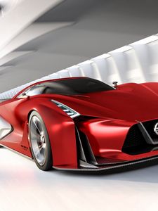 Preview wallpaper nissan, gran turismo, side view, red