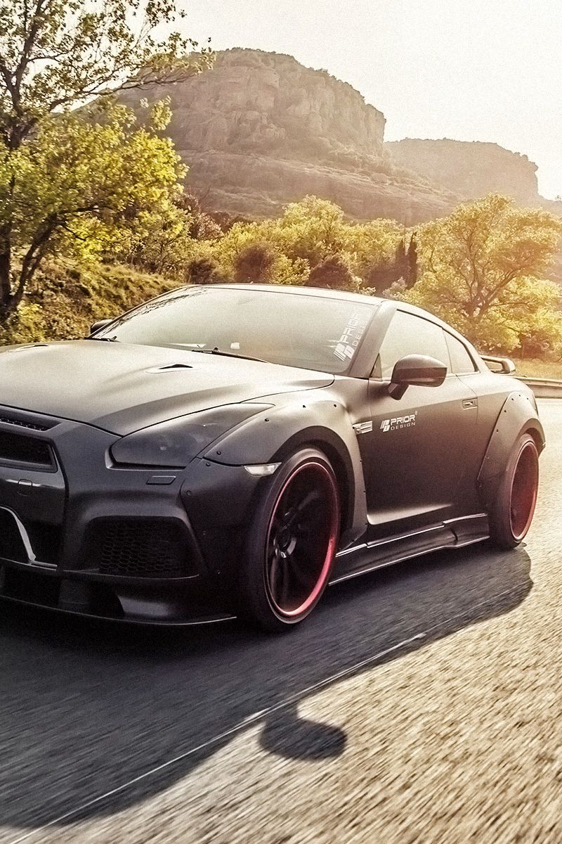 Download Wallpaper 800x10 Nissan Gt R R35 Side View Motion Iphone 4s 4 For Parallax Hd Background