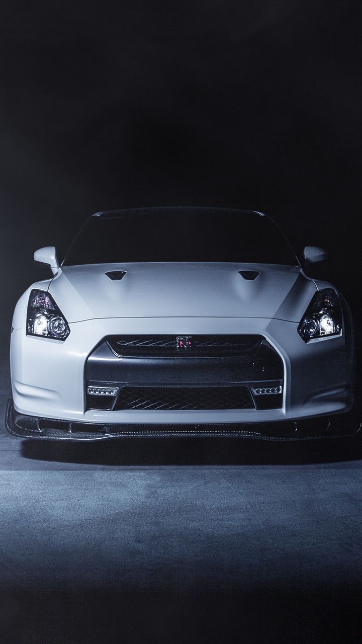 Download Wallpaper 7x1280 Nissan Gt R R35 White Front Smoke Samsung Galaxy Mini S3 S5 Neo Alpha Sony Xperia Compact Z1 Z2 Z3 Asus Zenfone Hd Background