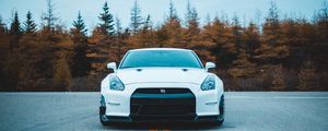 Preview wallpaper nissan gt-r, nissan, front view, sports car