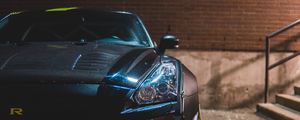 Preview wallpaper nissan r gt, nissan, car, sports car, front view