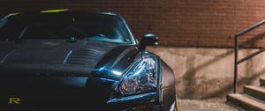 Preview wallpaper nissan r gt, nissan, car, sports car, front view