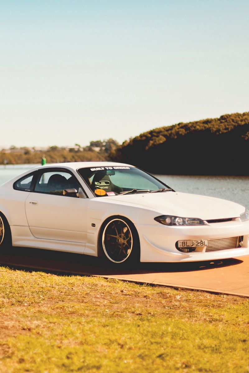 Download Wallpaper 800x10 Nissan Silvia S15 Nissan Tuning Coupe Embankment Iphone 4s 4 For Parallax Hd Background