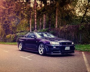Preview wallpaper nissan, skyline, gt-r, r34, nismo, s-tune