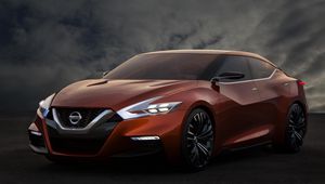 Preview wallpaper nissan, sport sedan concept, cars, front view