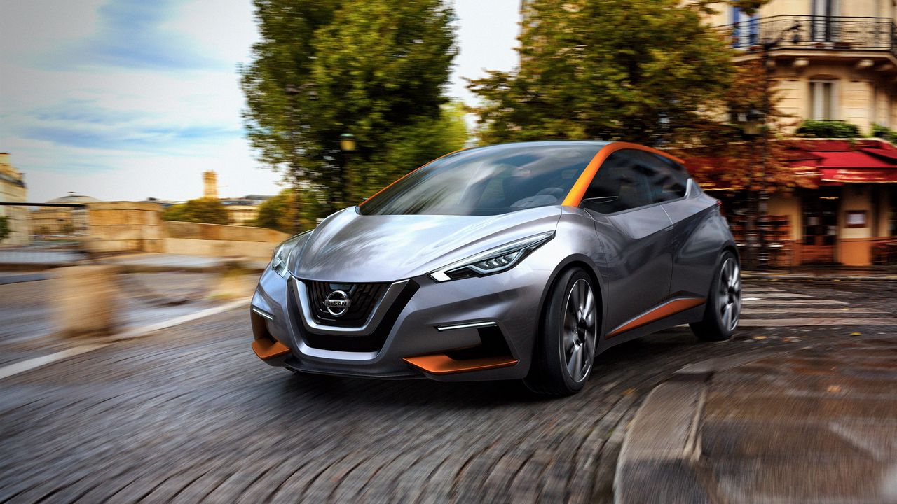 Wallpaper nissan, sway, side view, 2015, concept