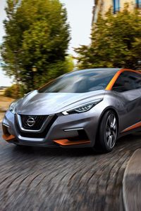 Preview wallpaper nissan, sway, side view, 2015, concept