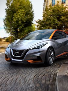 Preview wallpaper nissan, sway, side view, 2015, concept