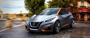 Preview wallpaper nissan, sway, side view, 2015, concept