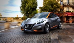 Preview wallpaper nissan, sway, side view, 2015, concept