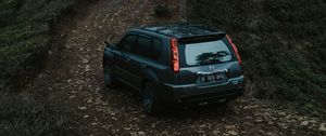 Preview wallpaper nissan x-trail, nissan, car, suv, gray