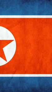 Preview wallpaper north korea, background, texture, flag