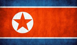 Preview wallpaper north korea, background, texture, flag