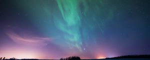 Preview wallpaper northern lights, aurora borealis, aurora, sky, night, landscape