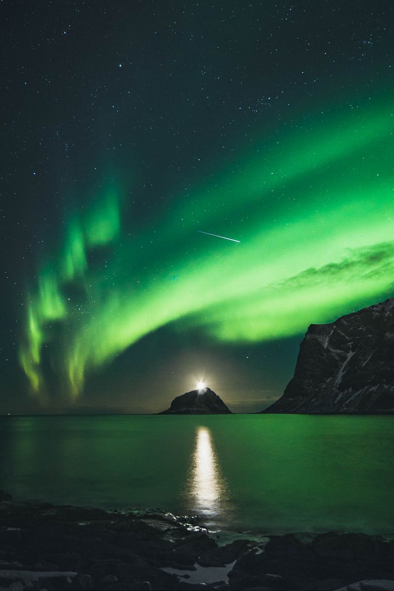 Download Lights of the sky A night sky glowing with the mysterious aurora  borealis Wallpaper  Wallpaperscom