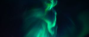 Preview wallpaper northern lights, aurora, starry sky