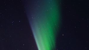 Preview wallpaper northern lights, aurora, starry sky, sky, night, stars