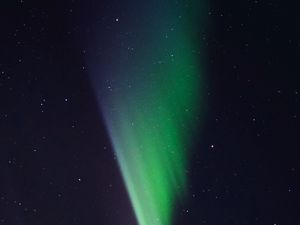 Preview wallpaper northern lights, aurora, starry sky, sky, night, stars