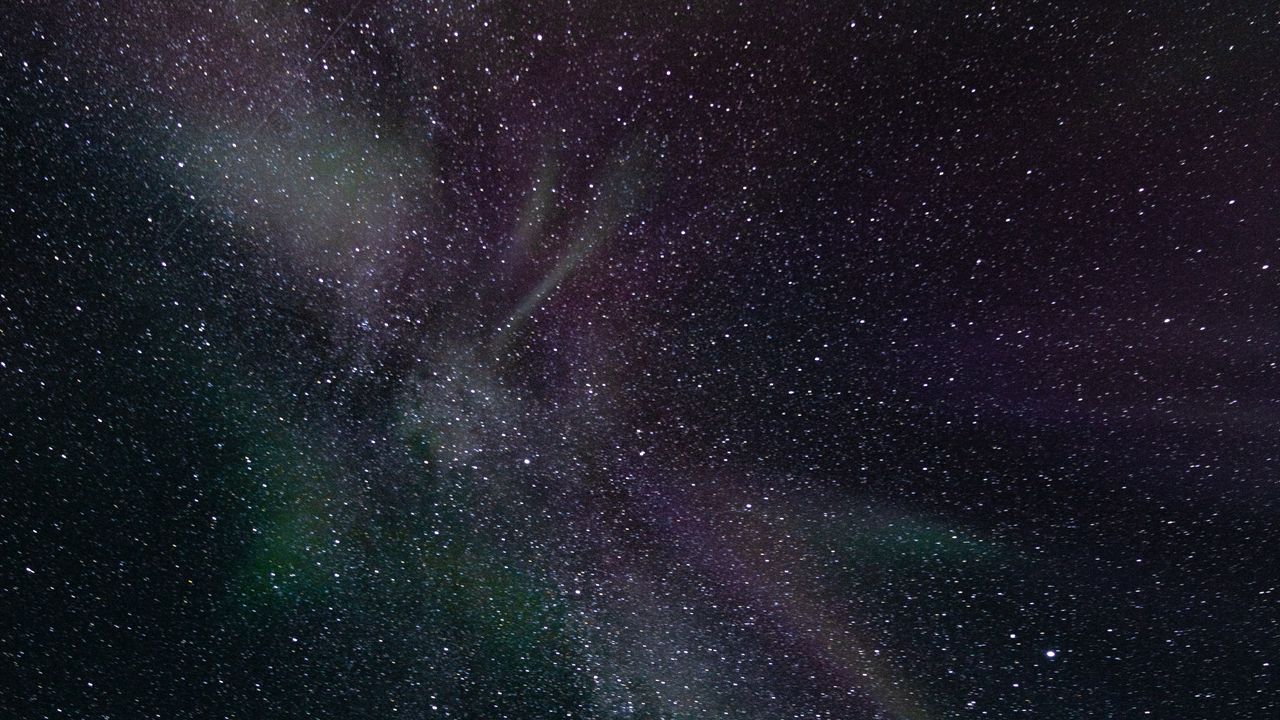 Wallpaper northern lights, stars, space, astronomy