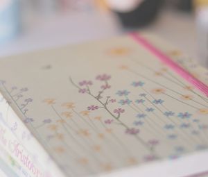 Preview wallpaper notebook, bookmark, design