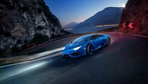 Preview wallpaper novitec torado, lamborghini, huracan, side view